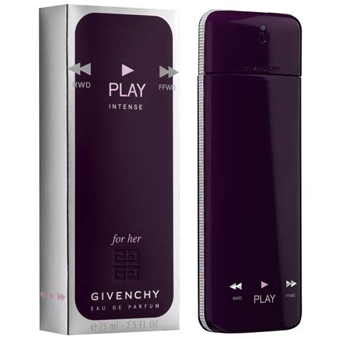 givenchy play her intense edp spray 75 ml|play for her givenchy.